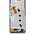 LCD Assembly With Frame For Honor X9 / Honor X30 / Honor X9 5G (Refurbished) (Midnight Black)