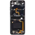 Inner OLED Assembly With Frame For Motorola Moto Razr Plus 2023 / Razr 40 Ultra (XT2321 / 2023) (Refurbished) (Infinite Black)