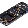 Inner OLED Assembly With Frame For Motorola Moto Razr Plus 2023 / Razr 40 Ultra (XT2321 / 2023) (Refurbished) (Infinite Black)