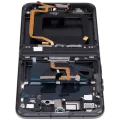 Inner OLED Assembly With Frame For Motorola Moto Razr Plus 2023 / Razr 40 Ultra (XT2321 / 2023) (Refurbished) (Infinite Black)