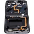Inner OLED Assembly With Frame For Motorola Moto Razr Plus 2023 / Razr 40 Ultra (XT2321 / 2023) (Refurbished) (Infinite Black)
