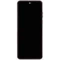Inner OLED Assembly With Frame For Motorola Moto Razr Plus 2023 / Razr 40 Ultra (XT2321 / 2023) (Refurbished) (Viva Magenta)