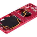 Inner OLED Assembly With Frame For Motorola Moto Razr Plus 2023 / Razr 40 Ultra (XT2321 / 2023) (Refurbished) (Viva Magenta)