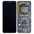 Main OLED Assembly With Frame For Motorola Razr 2023 / Razr 40 (XT2323 / 2023) (Refurbished) (Sage Green)