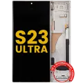 OLED Assembly With Frame For Samsung Galaxy S23 Ultra (US & International) (Refurbished) (Cream)