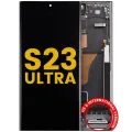 OLED Assembly With Frame For Samsung Galaxy S23 Ultra (US & International) (Refurbished) (Green)