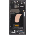 OLED Assembly With Frame For Samsung Galaxy S23 Ultra (US & International) (Refurbished) (Graphite / Red)
