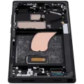 OLED Assembly With Frame For Samsung Galaxy S23 Ultra (US & International) (Refurbished) (Graphite / Red)
