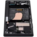 OLED Assembly With Frame For Samsung Galaxy S23 Ultra (US & International) (Refurbished) (Graphite / Red)