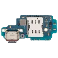 Charging Port Board With Sim Card Reader For Samsung Galaxy S23 Ultra 5G (S918U) (US Version) (Premium)