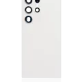 Back Cover Glass With Camera Lens For Samsung Galaxy S23 Ultra 5G (No Logo) (Aftermarket Plus) (Cream)