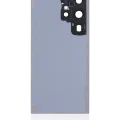 Back Cover Glass With Camera Lens For Samsung Galaxy S23 Ultra 5G (No Logo) (Aftermarket Plus) (Green)