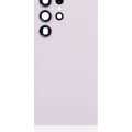 Back Cover Glass With Camera Lens For Samsung Galaxy S23 Ultra 5G (No Logo) (Aftermarket Plus) (Lavender)