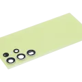 Back Cover Glass With Camera Lens For Samsung Galaxy S23 Ultra 5G (No Logo) (Aftermarket Plus) (Lime)