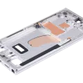 Mid-Frame Housing For Samsung Galaxy S23 Ultra 5G (US & International Version) (Sky Blue / Lime)
