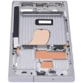 Mid-Frame Housing For Samsung Galaxy S23 Ultra 5G (US & International Version) (Sky Blue / Lime)