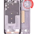 Mid-Frame Housing For Samsung Galaxy S23 Plus 5G (International Version) (Lavender)