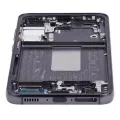Дисплейний модуль (OLED) з рамкою для Samsung Galaxy S23 5G (US & International) (Refurbished) (Phantom Black)