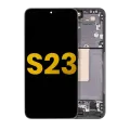 OLED Assembly With Frame For Samsung Galaxy S23 5G (US & International) (Refurbished) (Green)