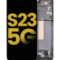 OLED Assembly With Frame For Samsung Galaxy S23 5G (US & International) (Refurbished) (Green)