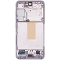 OLED Assembly With Frame For Samsung Galaxy S23 5G (US & International) (Refurbished) (Pink / Lavender)