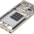 Mid-Frame Housing For Samsung Galaxy S24 Ultra 5G (US & International Version) (Titanium Yellow)