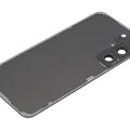 Back Cover Glass With Camera Lens For Samsung Galaxy S23 5G (No Logo) (Aftermarket Plus) (Phantom Black)