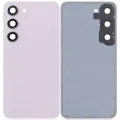 Back Cover Glass With Camera Lens For Samsung Galaxy S23 5G (No Logo) (Aftermarket Plus) (Lavender)