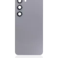 Back Cover Glass With Camera Lens For Samsung Galaxy S23 5G (No Logo) (Aftermarket Plus) (Graphite)