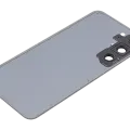 Back Cover Glass With Camera Lens For Samsung Galaxy S23 5G (No Logo) (Aftermarket Plus) (Graphite)