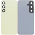Back Cover Glass With Camera Lens For Samsung Galaxy S23 5G (No Logo) (Aftermarket Plus) (Lime)