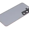 Back Cover Glass With Camera Lens For Samsung Galaxy S23 5G (No Logo) (Aftermarket Plus) (Orange)