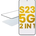 2 in 1 Front Glass With OCA Pre-Installed For Samsung Galaxy S23 5G