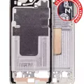 Mid-Frame Housing For Samsung Galaxy S23 5G (US & International Version) (Cream)