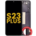 OLED Assembly With Frame For Samsung Galaxy S23 Plus 5G (US & International) (Refurbished) (Phantom Black)