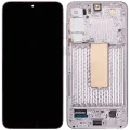 OLED Assembly With Frame For Samsung Galaxy S23 Plus 5G (US & International) (Refurbished) (Lavender)