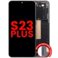 OLED Assembly With Frame For Samsung Galaxy S23 Plus (US & International) (Aftermarket Plus) (Green)