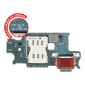 Charging Port Board With Sim Card Reader For Samsung Galaxy S23 Plus 5G (S916U) (US Version) (Premium)