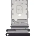 Dual Sim Card Tray For Samsung Galaxy S23 5G / S23 Plus 5G (Phantom Black)