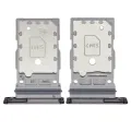Dual Sim Card Tray For Samsung Galaxy S23 5G / S23 Plus 5G (Phantom Black)