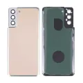 Back Cover Glass With Adhesive For Samsung Galaxy S21 Plus 5G (Service Pack) (Phantom Gold)