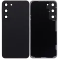 Back Cover Glass With Camera Lens For Samsung Galaxy S23 Plus 5G (No Logo) (Aftermarket Plus) (Phantom Black)