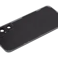 Back Cover Glass With Camera Lens For Samsung Galaxy S23 Plus 5G (No Logo) (Aftermarket Plus) (Phantom Black)