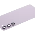 Back Cover Glass With Camera Lens For Samsung Galaxy S23 Plus 5G (No Logo) (Aftermarket Plus) (Lavender)