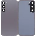 Back Cover Glass With Camera Lens For Samsung Galaxy S23 Plus 5G (No Logo) (Aftermarket Plus) (Graphite)