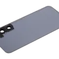 Back Cover Glass With Camera Lens For Samsung Galaxy S23 Plus 5G (No Logo) (Aftermarket Plus) (Graphite)