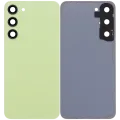 Back Cover Glass With Camera Lens For Samsung Galaxy S23 Plus 5G (No Logo) (Aftermarket Plus) (Lime)