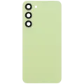 Back Cover Glass With Camera Lens For Samsung Galaxy S23 Plus 5G (No Logo) (Aftermarket Plus) (Lime)