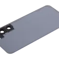 Back Cover Glass With Camera Lens For Samsung Galaxy S23 Plus 5G (No Logo) (Aftermarket Plus) (Blue)