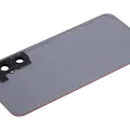 Back Cover Glass With Camera Lens For Samsung Galaxy S23 Plus 5G (No Logo) (Aftermarket Plus) (Orange)